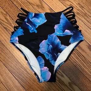 High rise swim bottoms